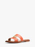michael kors erin leather sandal