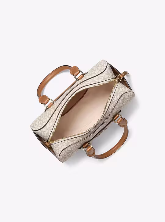 Jet Set Travel Extra-Small Signature Logo Duffel Crossbody Bag michael kors jet set travel extra small signature logo duffel crossbody bag