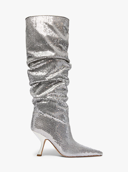 Luna Sequined Boot michael kors luna sequined boot