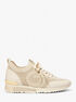 Jenkins Metallic Stretch Knit Trainer michael kors jenkins metallic stretch knit trainer