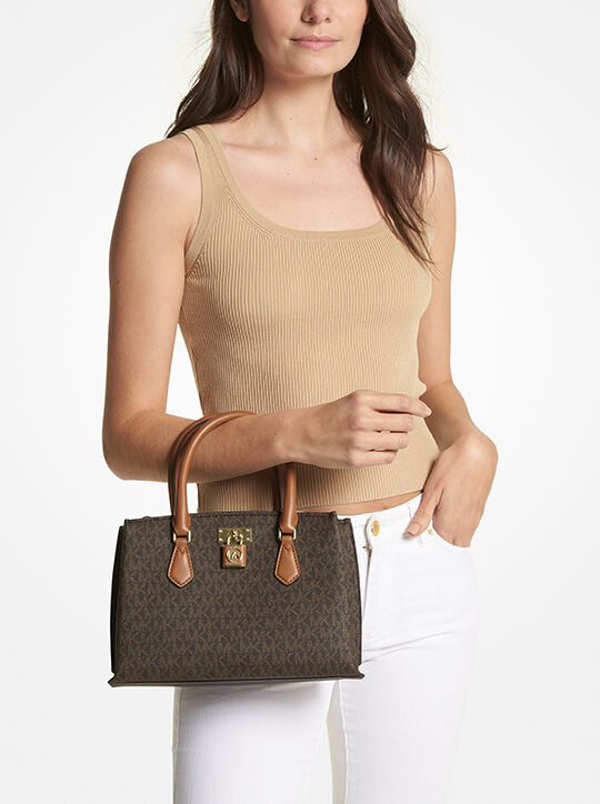 Ruby Small Logo Satchel michael kors ruby small logo satchel