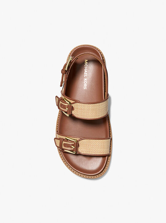 Nia Woven Sandal michael kors nia woven sandal