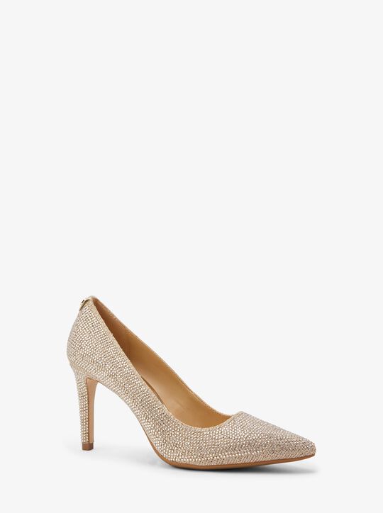 Dorothy Flex Embellished Glitter Chain Mesh Pump michael kors dorothy flex embellished glitter chain mesh pump