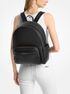 michael kors bex large pebbled leather backpack