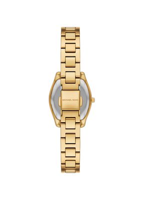 michael kors petite chelsea pav  gold tone watch