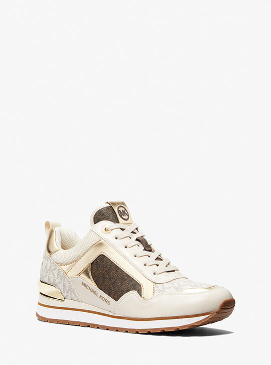 Wilma Two-Tone Logo Trainer | Michael Kors Official Website