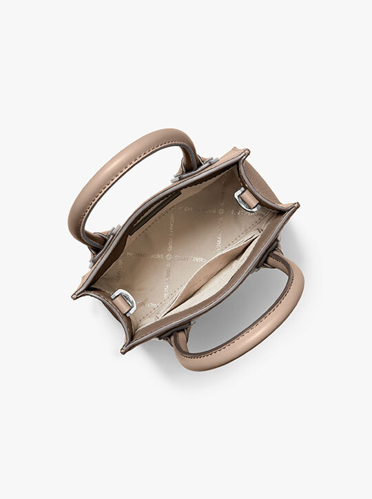 michael kors mercer extra small pebbled leather crossbody bag