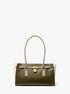 Hamilton Moderne Small Color-Blocked Leather Satchel michael kors hamilton moderne small color blocked leather satchel