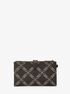 michael kors adele empire logo jacquard smartphone wallet