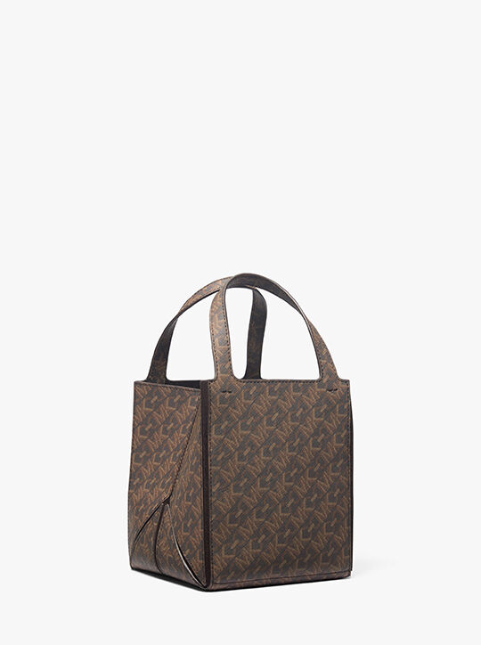 michael kors jordi small empire monogram tote bag