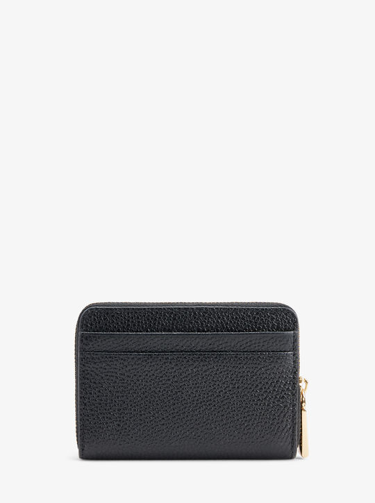 michael kors jet set small pebbled leather wallet