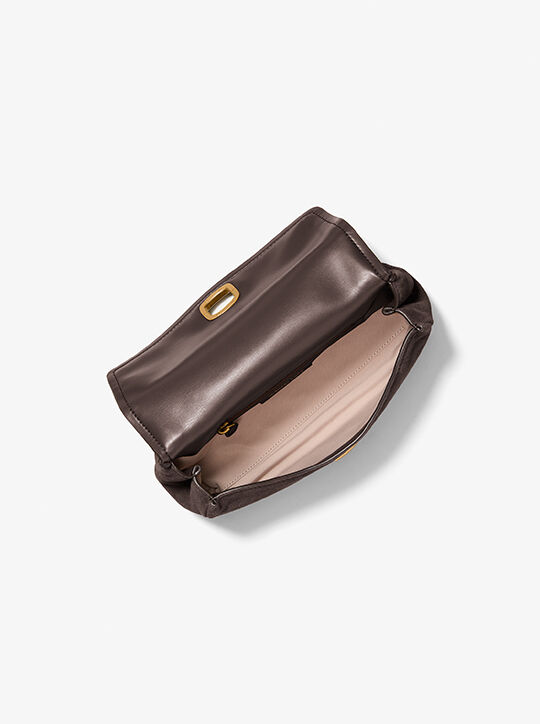 Bryant Small Suede Convertible Shoulder Bag michael kors bryant small suede convertible shoulder bag