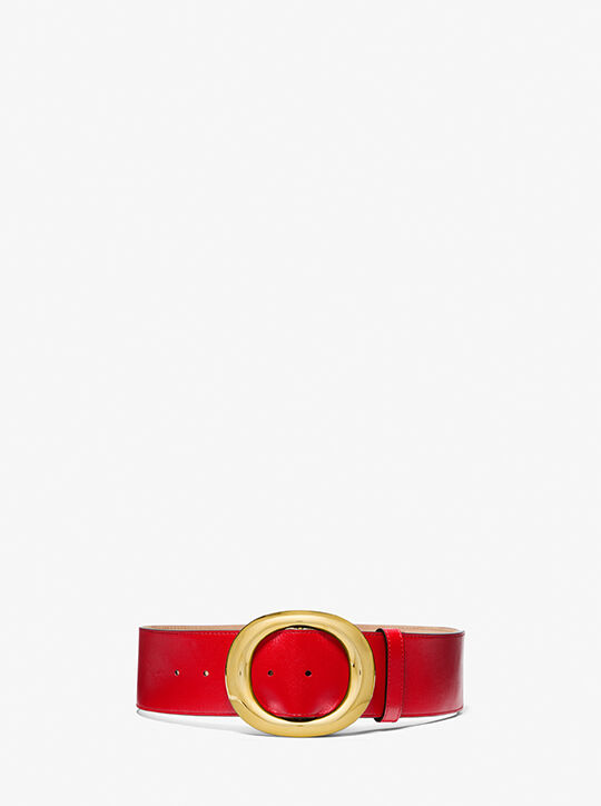 حزام الخصر من الجلد michael kors حزام الخصر من الجلد