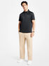 michael kors embroidered logo polo shirt