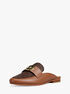 Mckenzie Leather and Signature Logo Mule michael kors mckenzie leather and signature logo mule