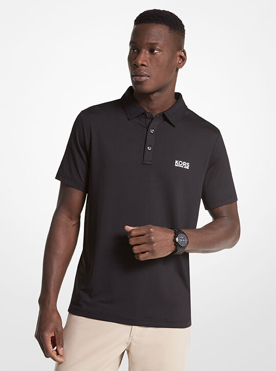 Golf Logo Stretch Jersey Polo Shirt michael kors golf logo stretch jersey polo shirt