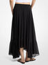 Georgette High-Low Skirt michael kors georgette high low skirt