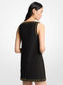 Dome Studded Crepe Shift Dress michael kors dome studded crepe shift dress