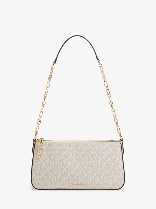 michael kors حقيبة صغيرة بشعار الماركة إمباير متوسطة ذات ربطات سلسلة