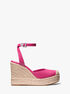 Larissa Cotton Canvas Espadrille Wedge michael kors larissa cotton canvas espadrille wedge