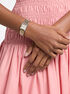 Micro Georgie Two-Tone Watch michael kors micro georgie two tone watch
