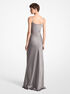 Satin Charmeuse Slip Gown michael kors satin charmeuse slip gown