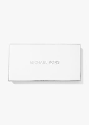 michael kors محفظة كونتيننتال بشعار الماركة