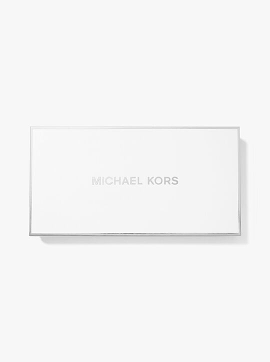 michael kors large logo continental wallet