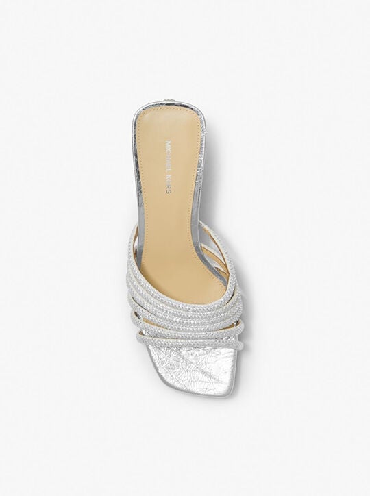 صندل هايسلي المعدني المزخرف michael kors صندل هايسلي المعدني المزخرف