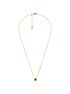 Round Stone Pendant Necklace michael kors round stone pendant necklace