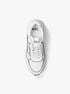 Trevor Leather and Mesh Trainer michael kors trevor leather and mesh trainer