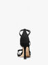 Celia Crystal Embellished Suede Sandal michael kors celia crystal embellished suede sandal