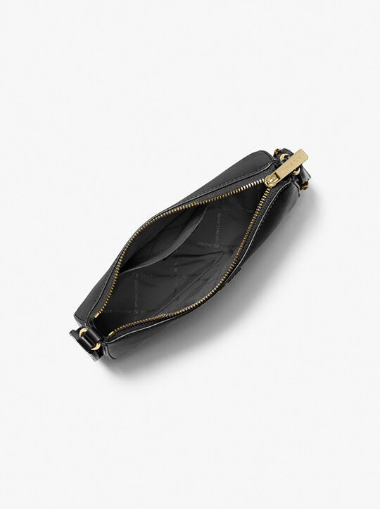 michael kors jet set saffiano leather crossbody bag with case for apple airpods pro