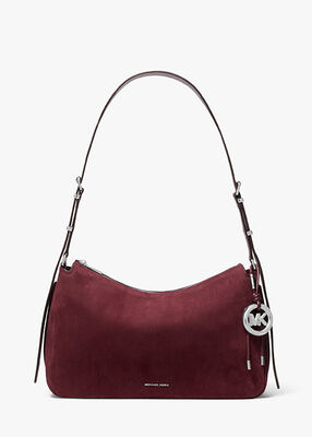 michael kors nolita medium nubuck shoulder bag