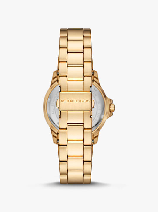 Slim Everest Gold-Tone Watch michael kors slim everest gold tone watch