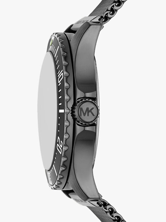 ساعة شبكية رفيعة كبيرة الحجم من ايفرست جونميتال michael kors ساعة شبكية رفيعة كبيرة الحجم من ايفرست جونميتال