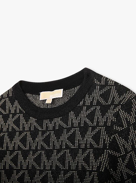 Logo Knit Sweater michael kors logo knit sweater