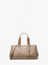 michael kors romee small pebbled leather satchel