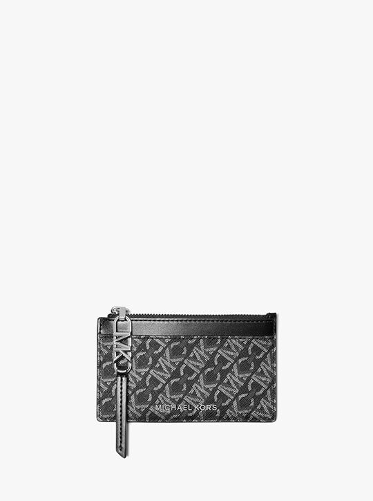 Empire Small Metallic Card Case michael kors empire small metallic card case