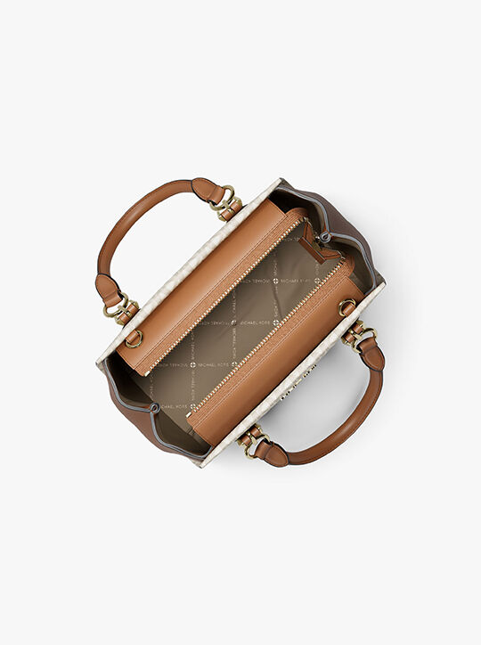 michael kors حقيبة مارلين صغيرة بشعار الماركة