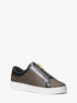 Keaton Signature Logo Zip-Up Sneaker michael kors keaton signature logo zip up sneaker
