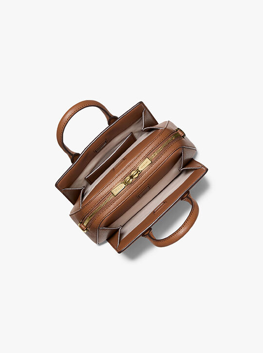 michael kors laila extra small leather crossbody bag