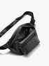 Signature Logo Print Woven Belt Bag michael kors signature logo print woven belt bag