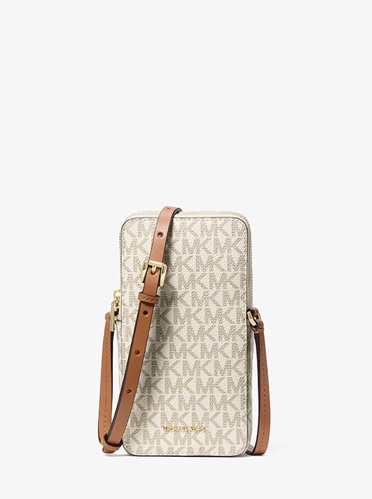 Jet Set Small Signature Logo Smartphone Crossbody Bag michael kors jet set small signature logo smartphone crossbody bag