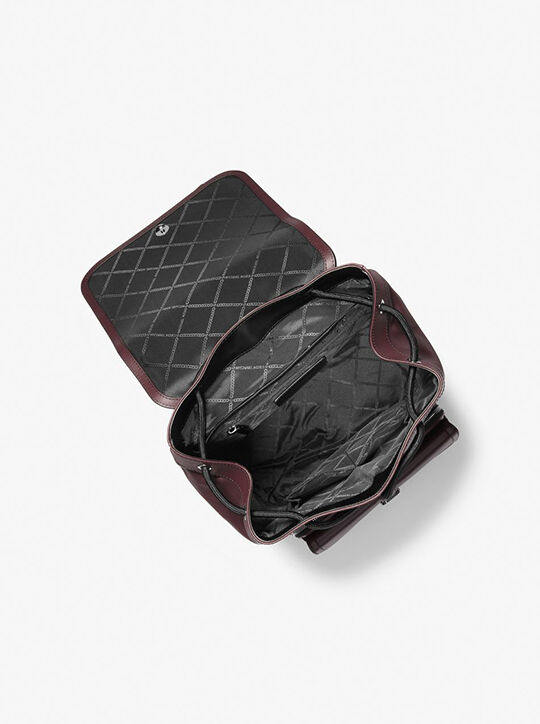 Varick Leather Backpack michael kors varick leather backpack