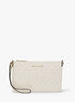 michael kors jet set small signature logo convertible wristlet