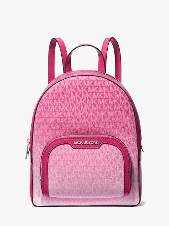 Jaycee Medium Ombré Signature Logo Backpack michael kors jaycee medium ombr signature logo backpack