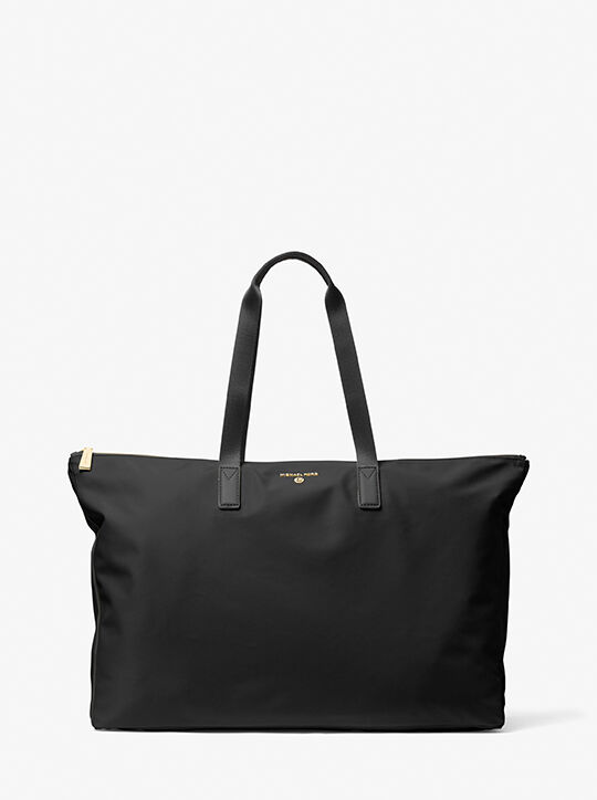 Jet Set Travel Large 2-in-1 Nylon Gabardine Tote Bag michael kors jet set travel large 2 in 1 nylon gabardine tote bag