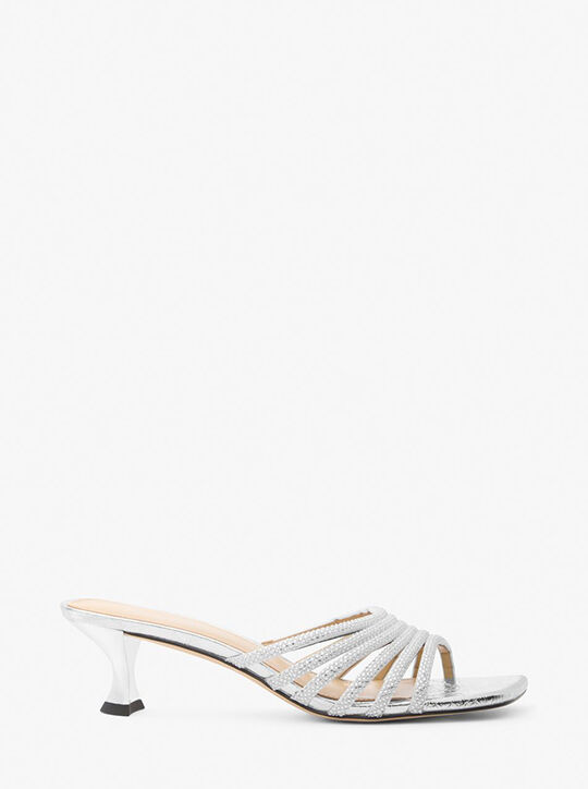 صندل هايسلي المعدني المزخرف michael kors صندل هايسلي المعدني المزخرف