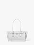 michael kors hamilton moderne small woven leather satchel